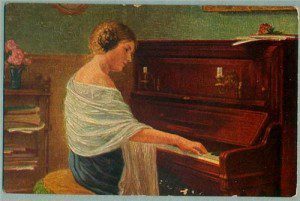 The Woman at the Piano | M.J. Cleghorn